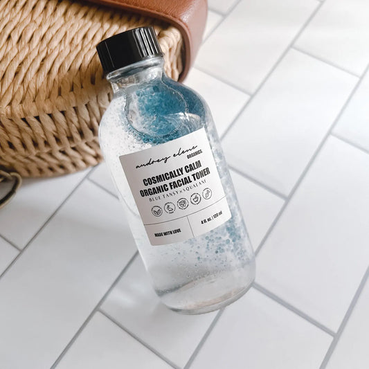 Organic Blue Tansy and Squalane Facial Toner – Calming Face Toner for Dry, Sensitive Skin