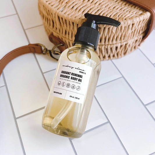 Peach Kernel and Sweet Almond Organic Body Oil