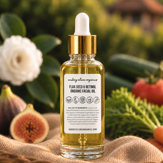 Flaxseed and Retinol Organic Facial Oil