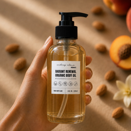 Peach Kernel and Sweet Almond Organic Body Oil