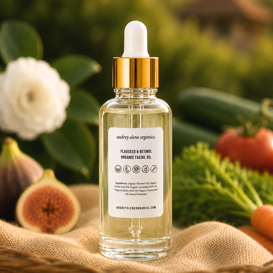 Flaxseed and Retinol Organic Facial Oil